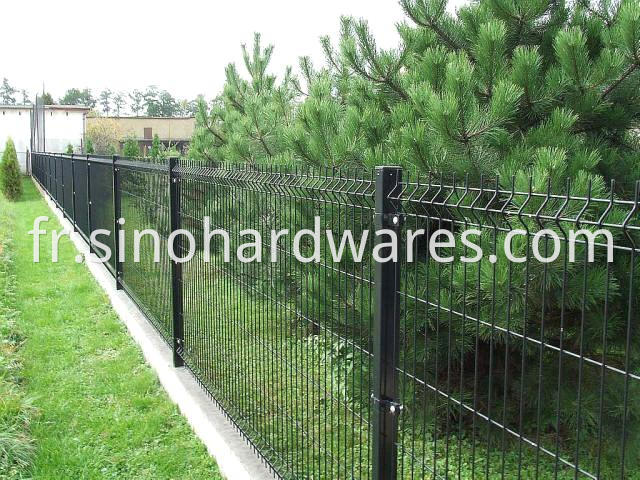 3d curved wire fencing